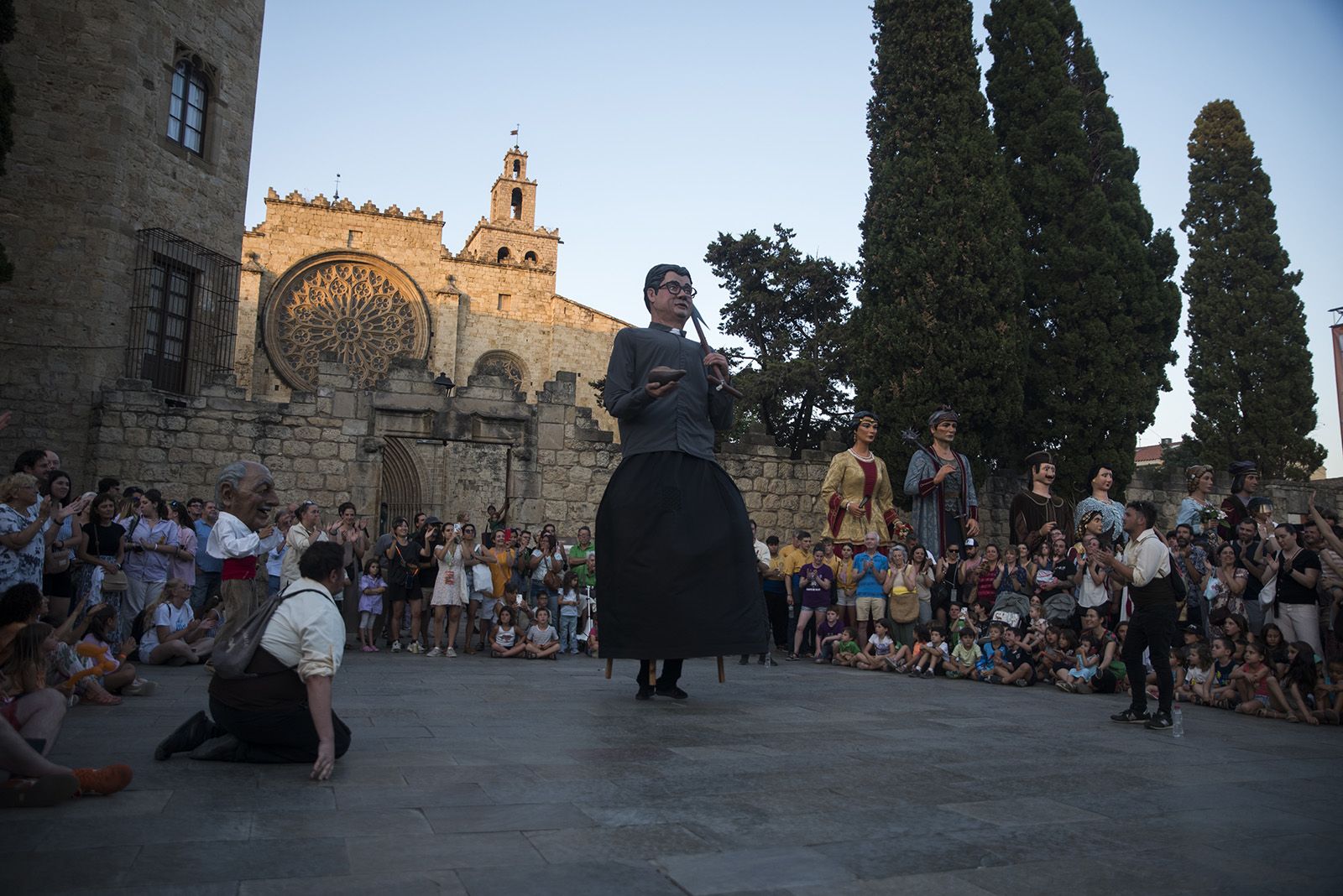 Trobada gegantera. FOTO: Bernat Millet.