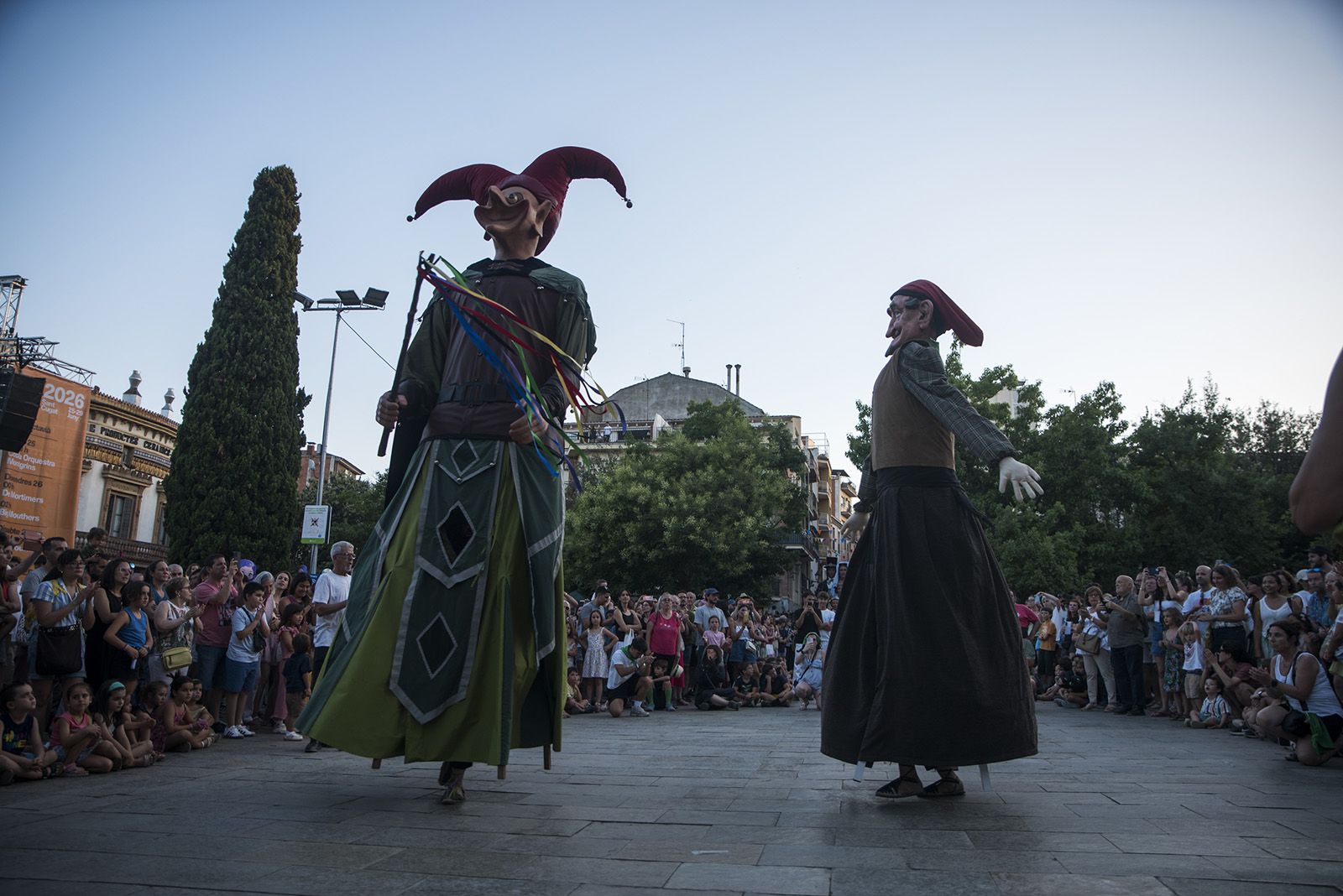 Trobada gegantera. FOTO: Bernat Millet.