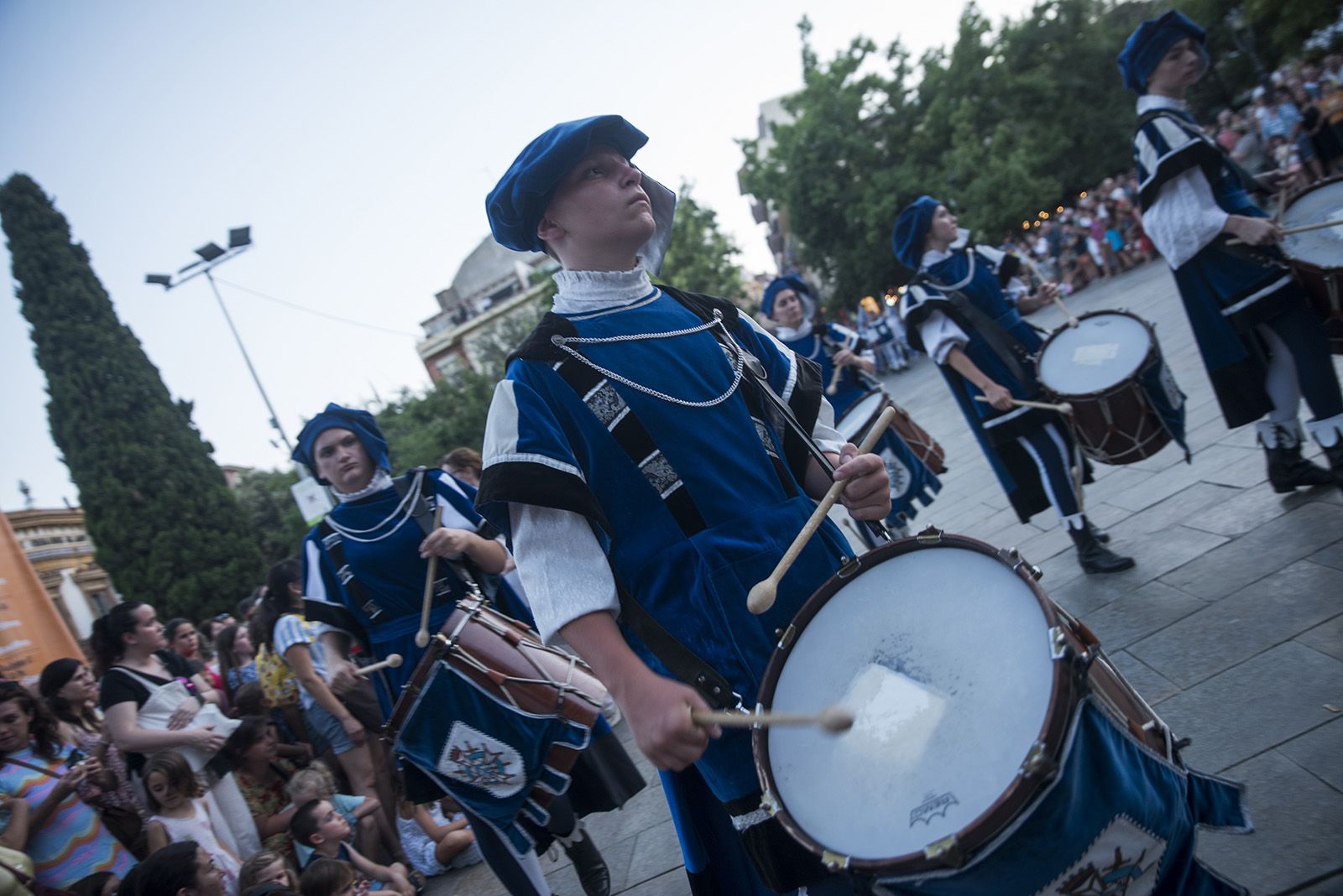 Trobada gegantera. FOTO: Bernat Millet.