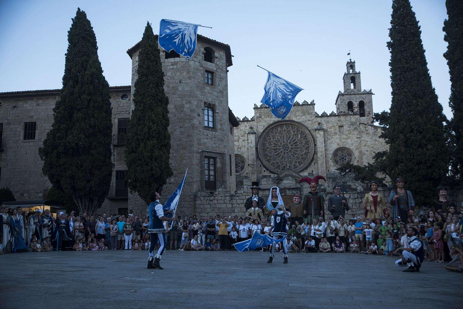 Trobada gegantera. FOTO: Bernat Millet.