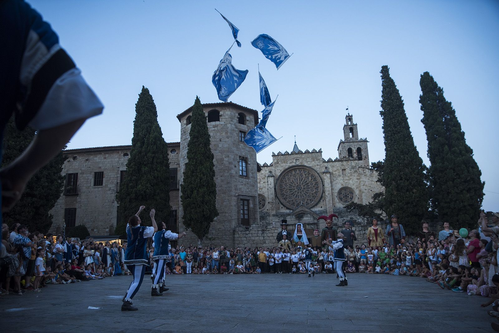 Trobada gegantera. FOTO: Bernat Millet.