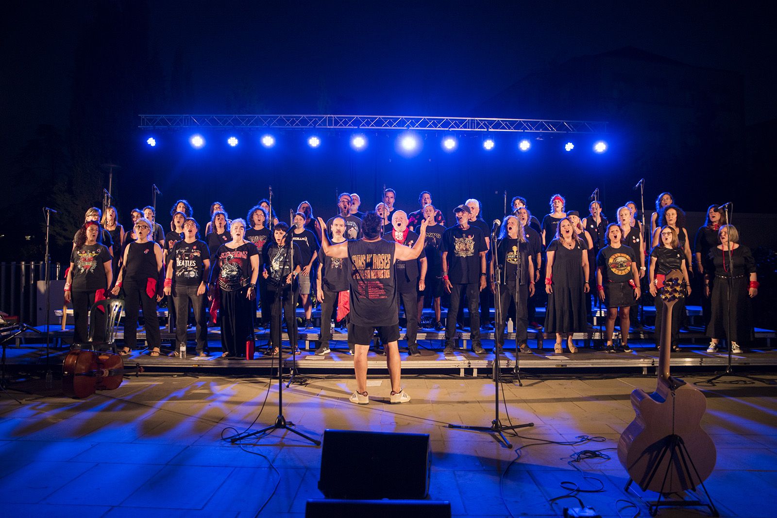 Sant Cugat Rock Choir en concert. FOTO: Bernat Millet.