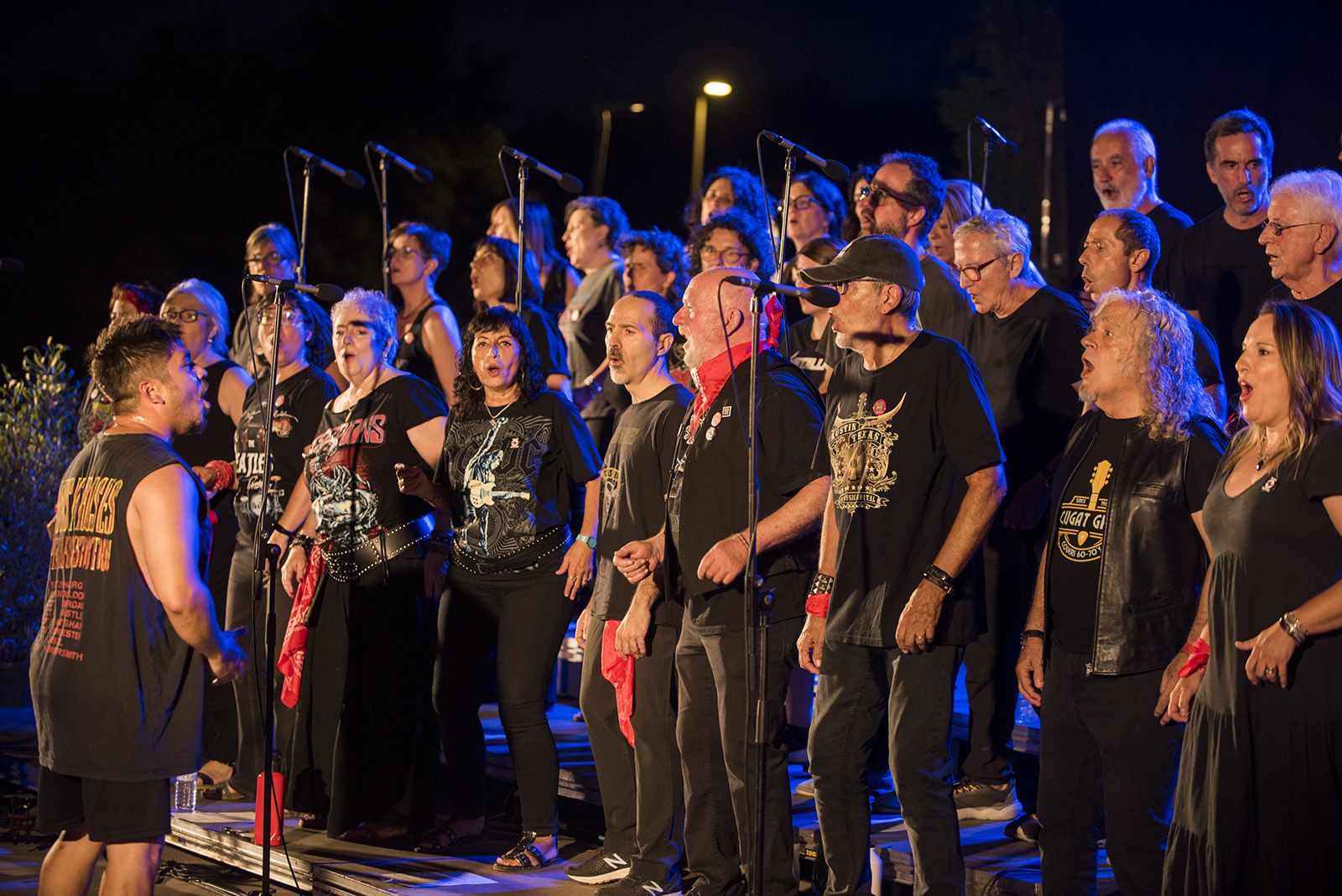 Sant Cugat Rock Choir en concert. FOTO: Bernat Millet.