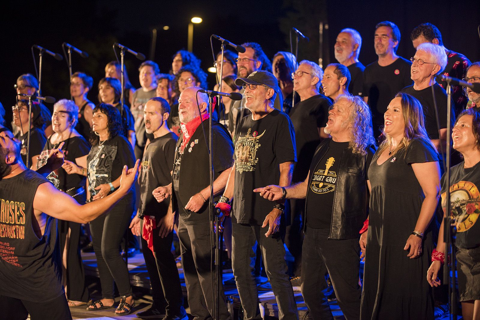 Sant Cugat Rock Choir en concert. FOTO: Bernat Millet.