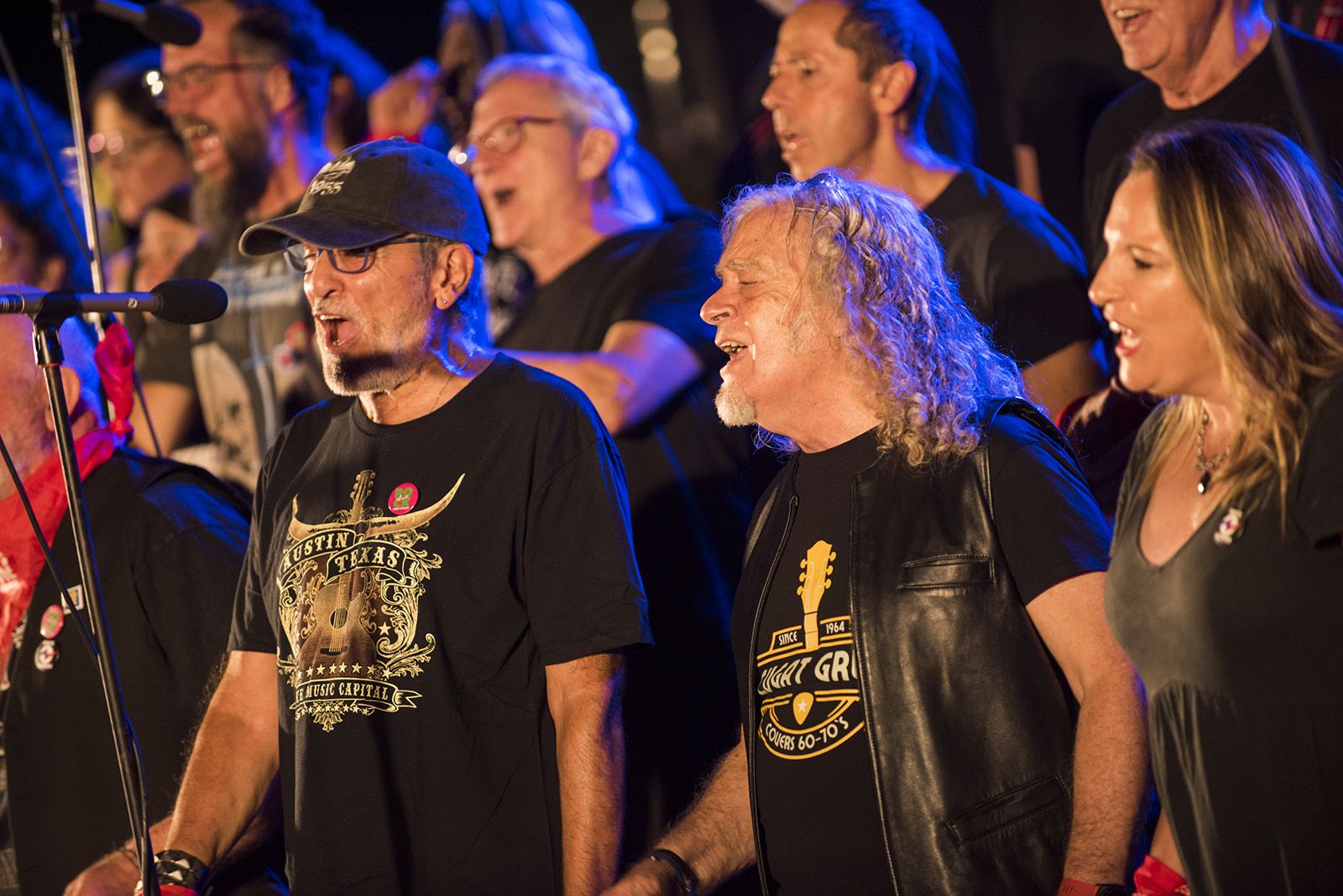 Sant Cugat Rock Choir en concert. FOTO: Bernat Millet.
