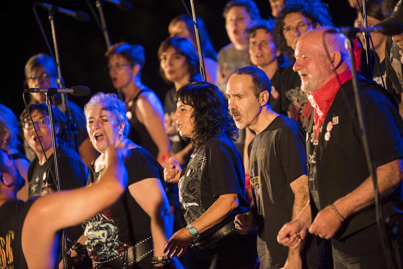 Sant Cugat Rock Choir en concert. FOTO: Bernat Millet.