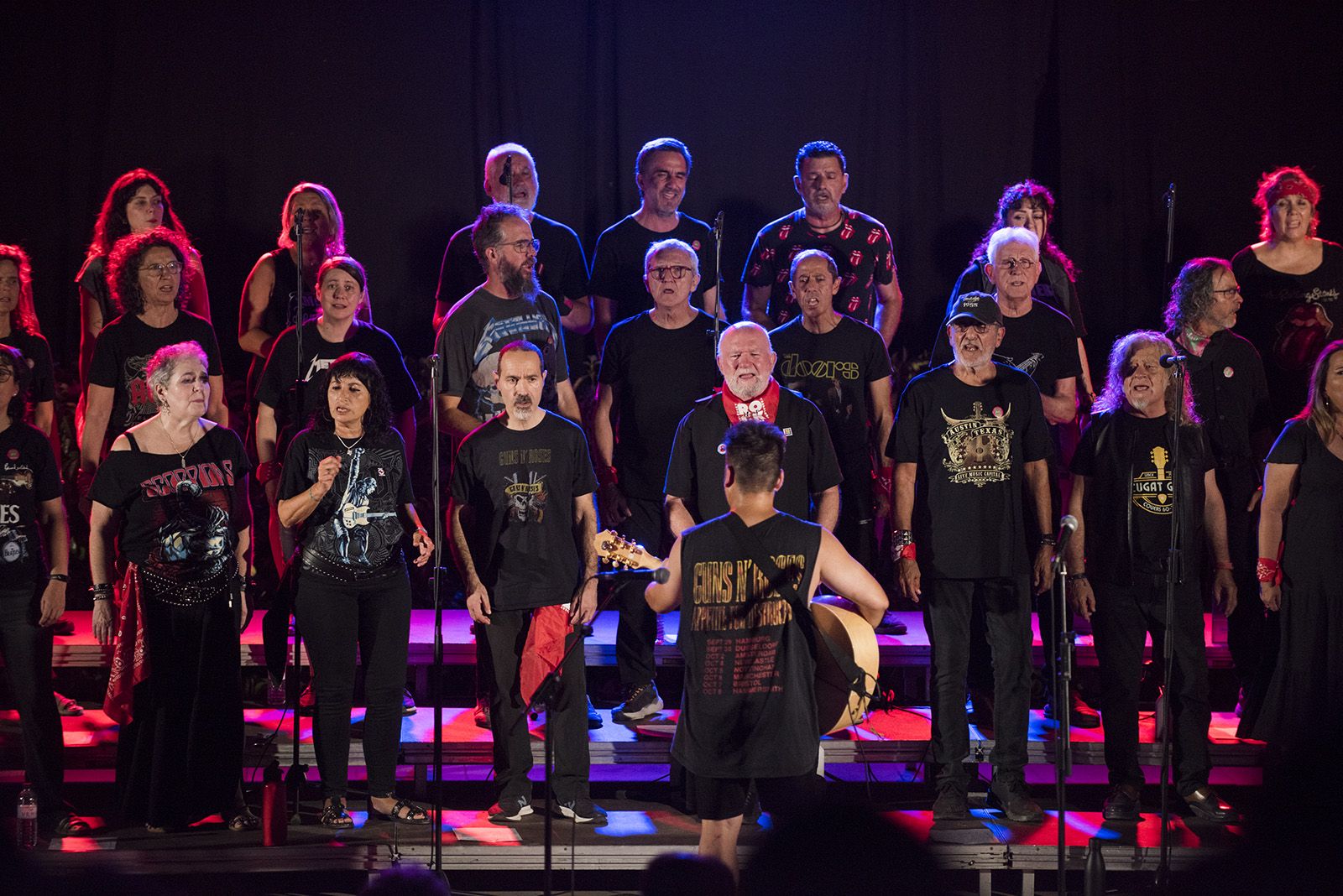 Sant Cugat Rock Choir en concert. FOTO: Bernat Millet.