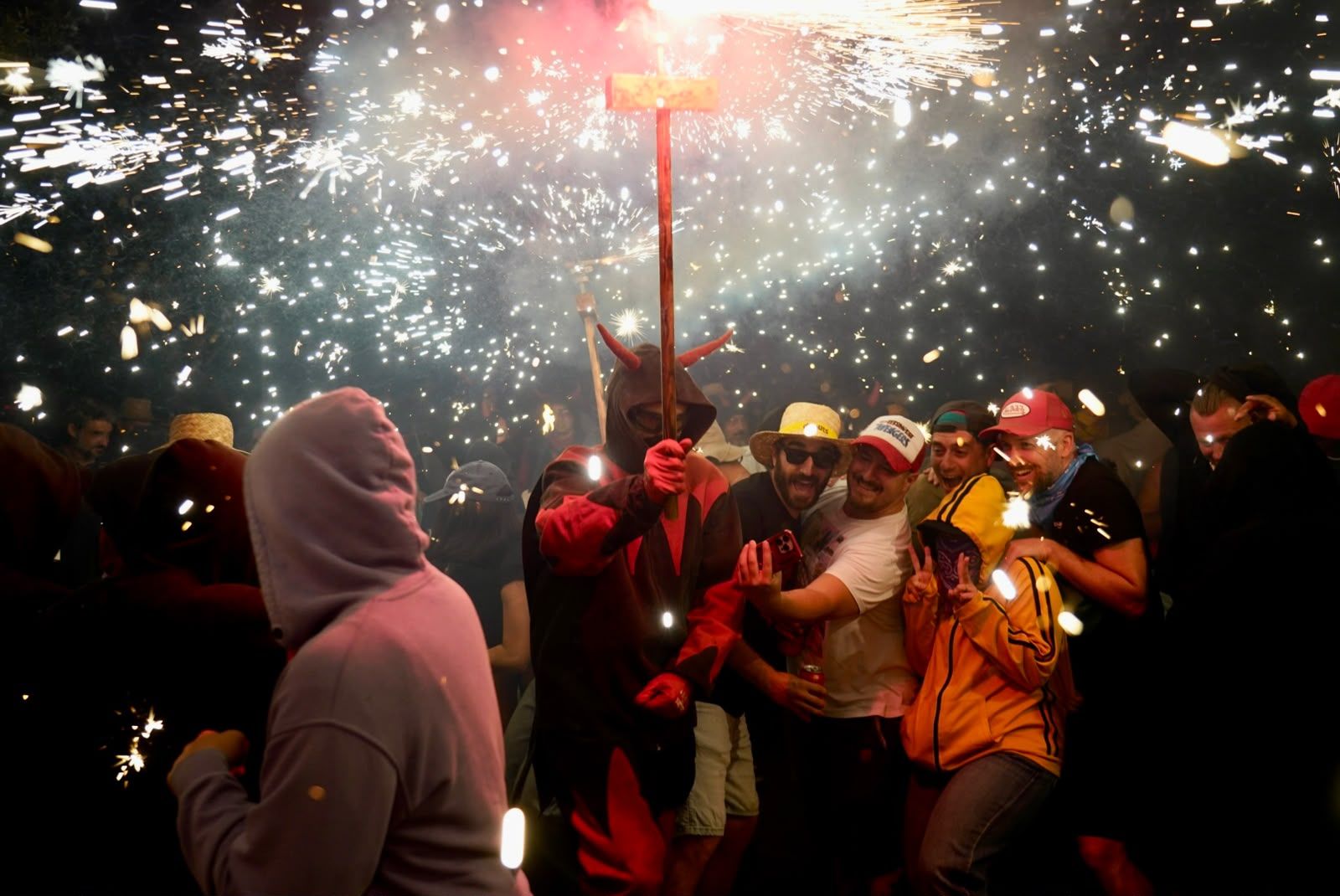 Correfoc de Festa Major. FOTO: Mireia Comas (TOT Sant Cugat)