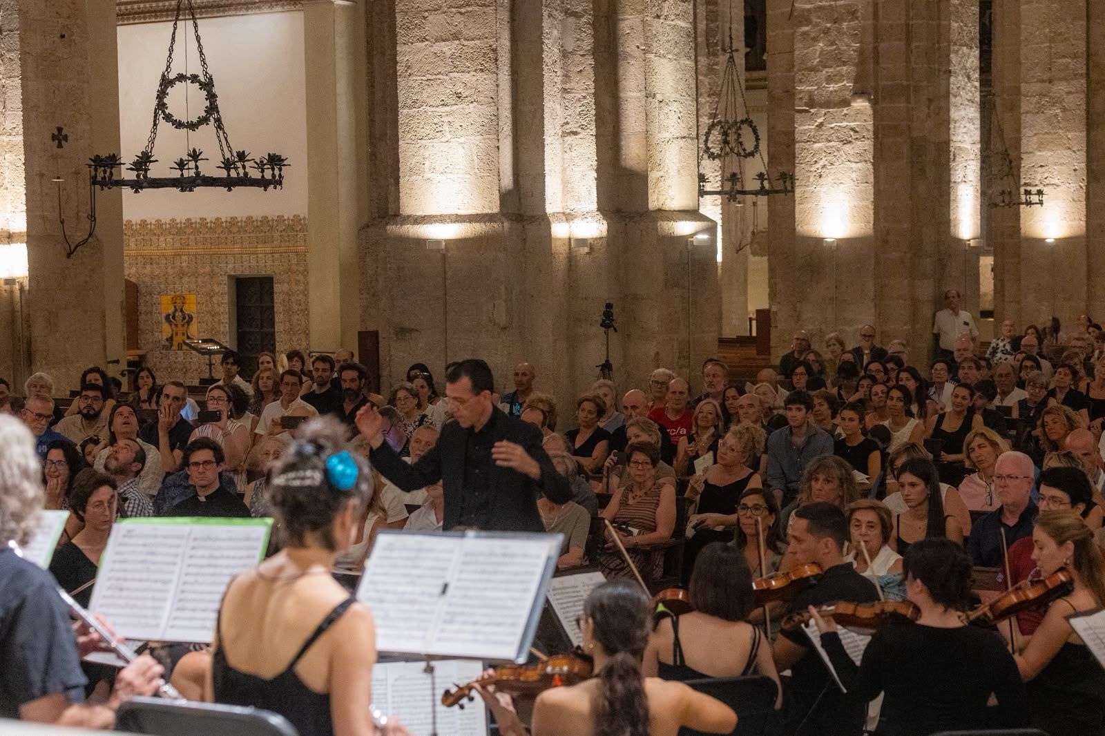 Concert de l'Orquestra Simfònica Fusió Sant Cugat. FOTO: Ajuntament