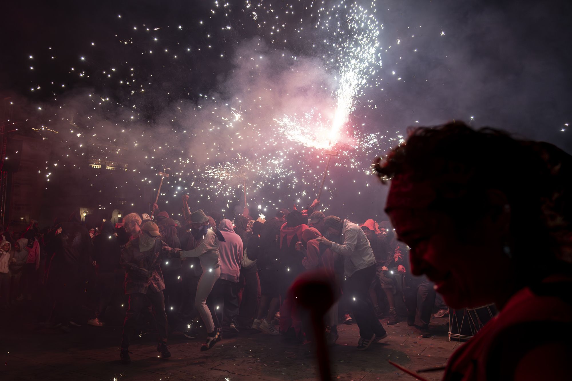 Correfoc de Festa Major. FOTO: Mireia Comas (TOT Sant Cugat)