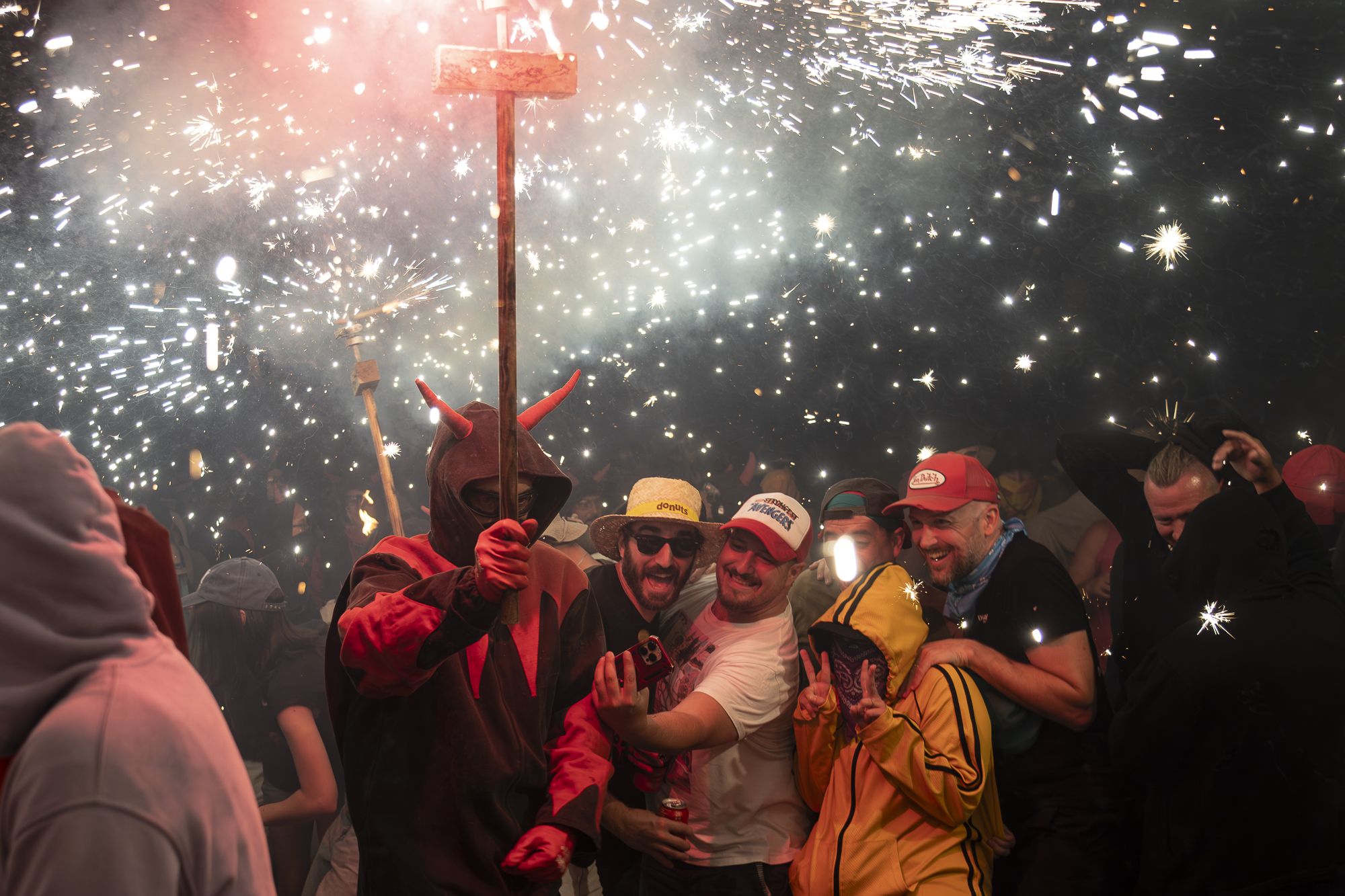Correfoc de Festa Major. FOTO: Mireia Comas (TOT Sant Cugat)