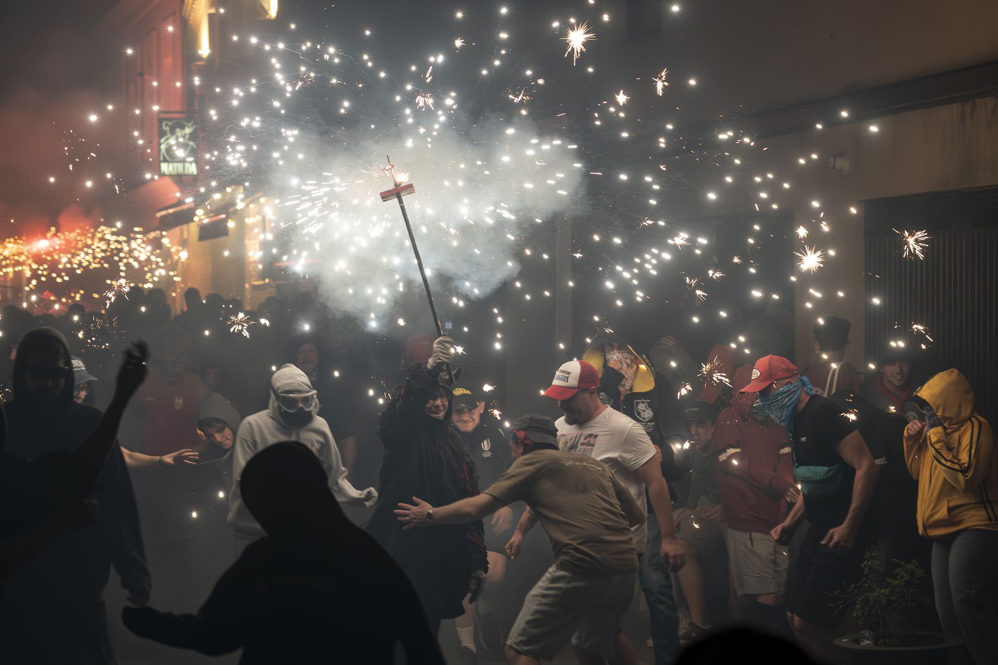 Correfoc de Festa Major. FOTO: Mireia Comas (TOT Sant Cugat)