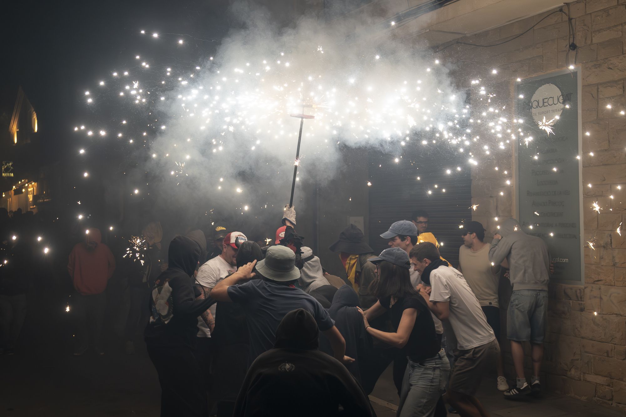 Correfoc de Festa Major. FOTO: Mireia Comas (TOT Sant Cugat)