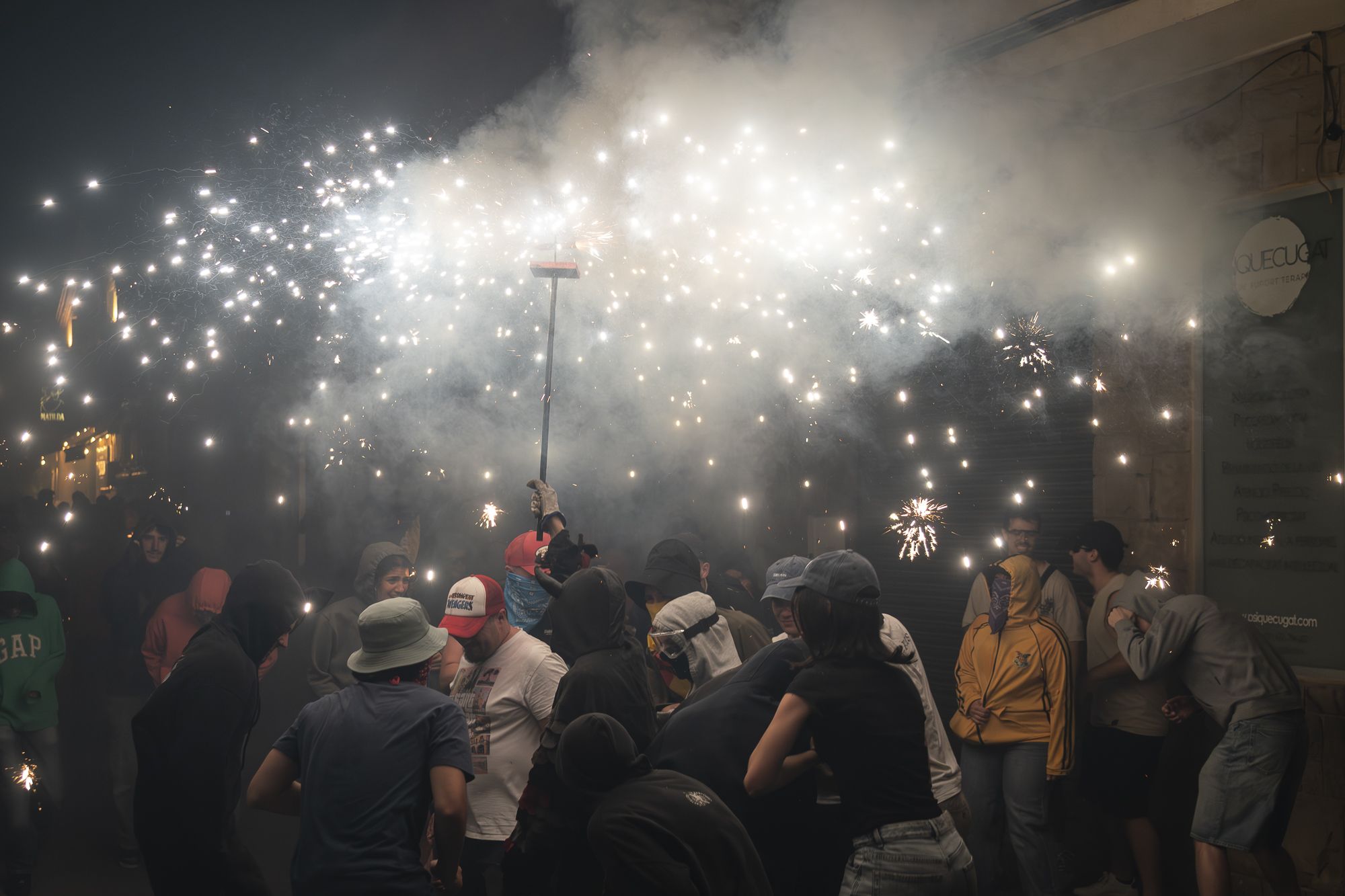 Correfoc de Festa Major. FOTO: Mireia Comas (TOT Sant Cugat)