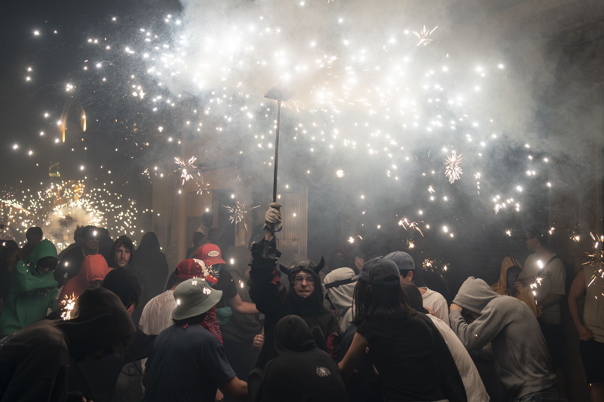 Correfoc de Festa Major. FOTO: Mireia Comas (TOT Sant Cugat)