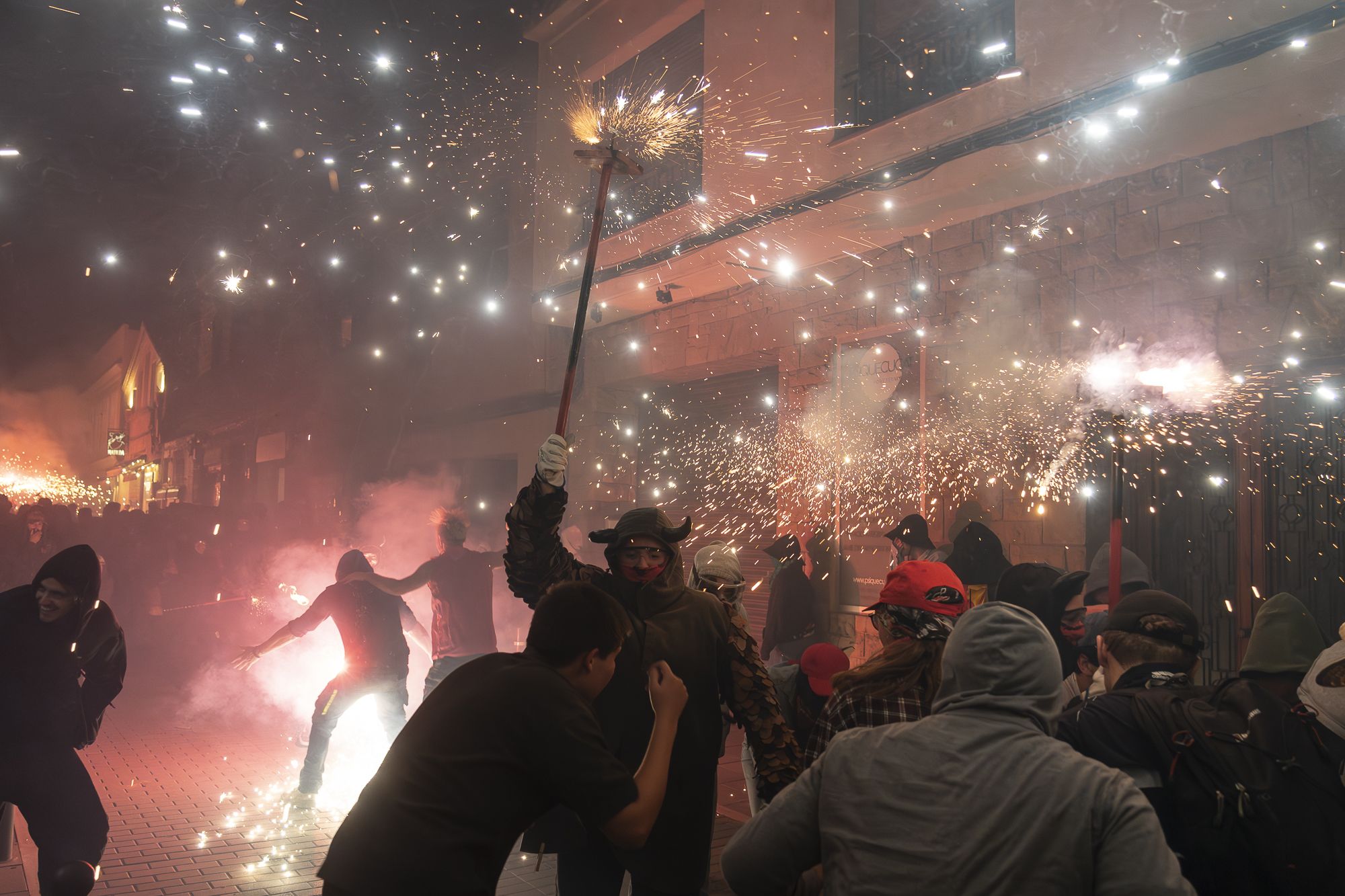 Correfoc de Festa Major. FOTO: Mireia Comas (TOT Sant Cugat)