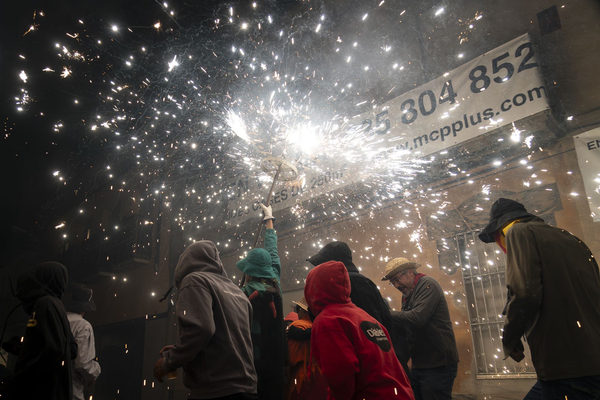 Correfoc de Festa Major. FOTO: Mireia Comas (TOT Sant Cugat)