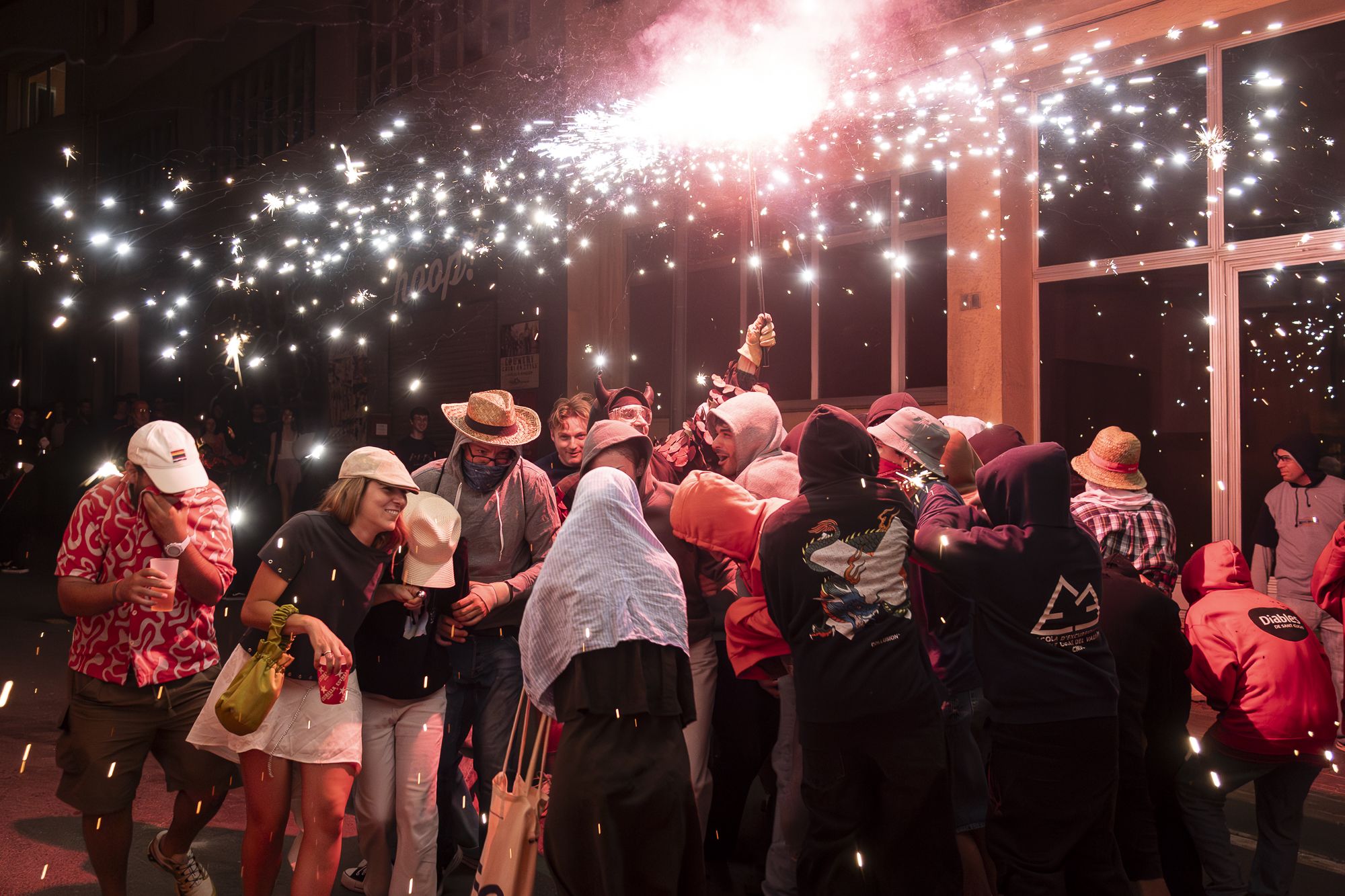 Correfoc de Festa Major. FOTO: Mireia Comas (TOT Sant Cugat)