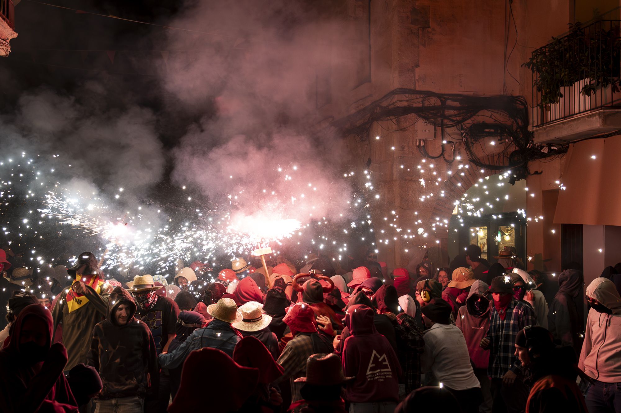 Correfoc de Festa Major. FOTO: Mireia Comas (TOT Sant Cugat)
