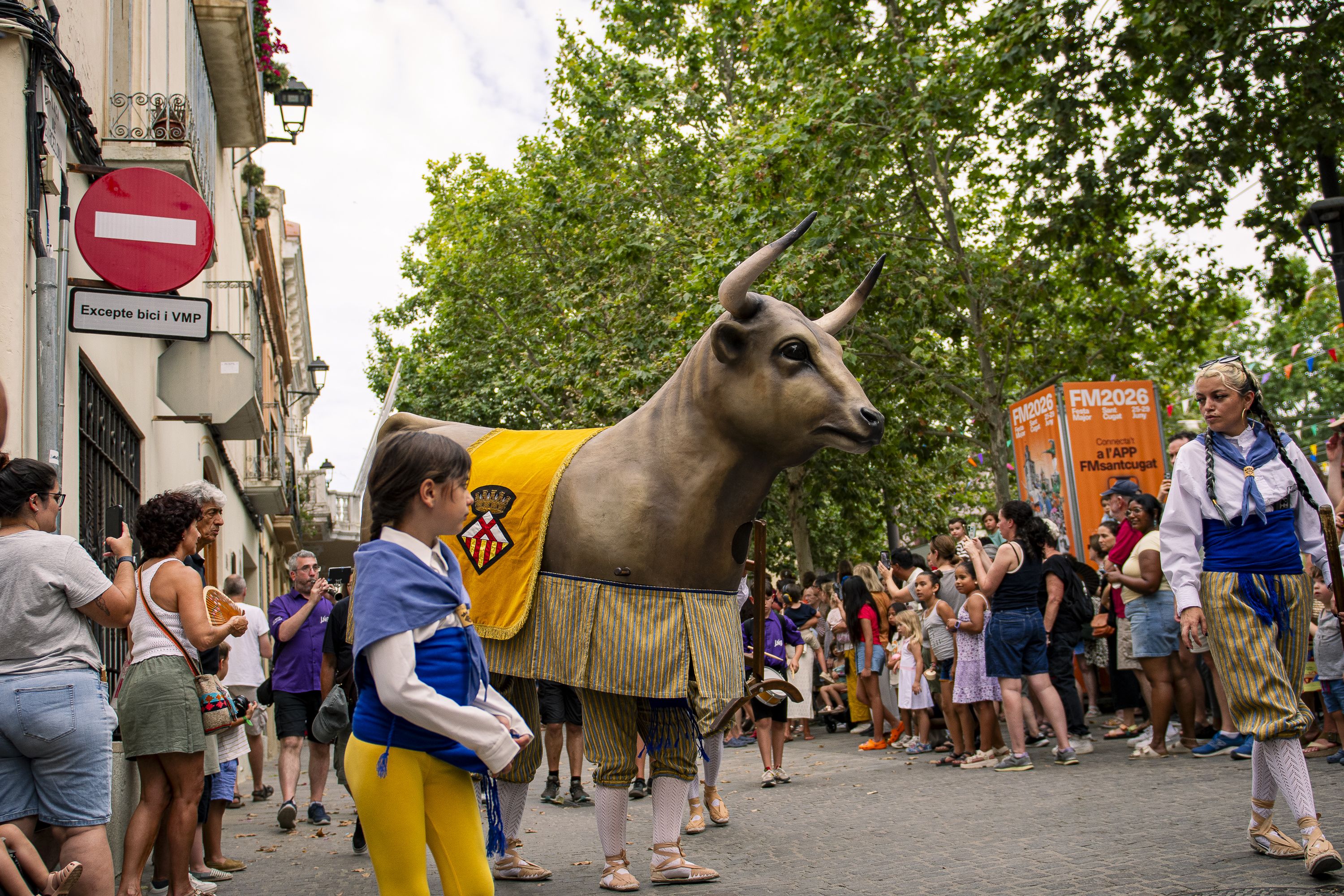 Cercavila de balls i entremesos. FOTO: Pol Rodríguez (TOT Sant Cugat)