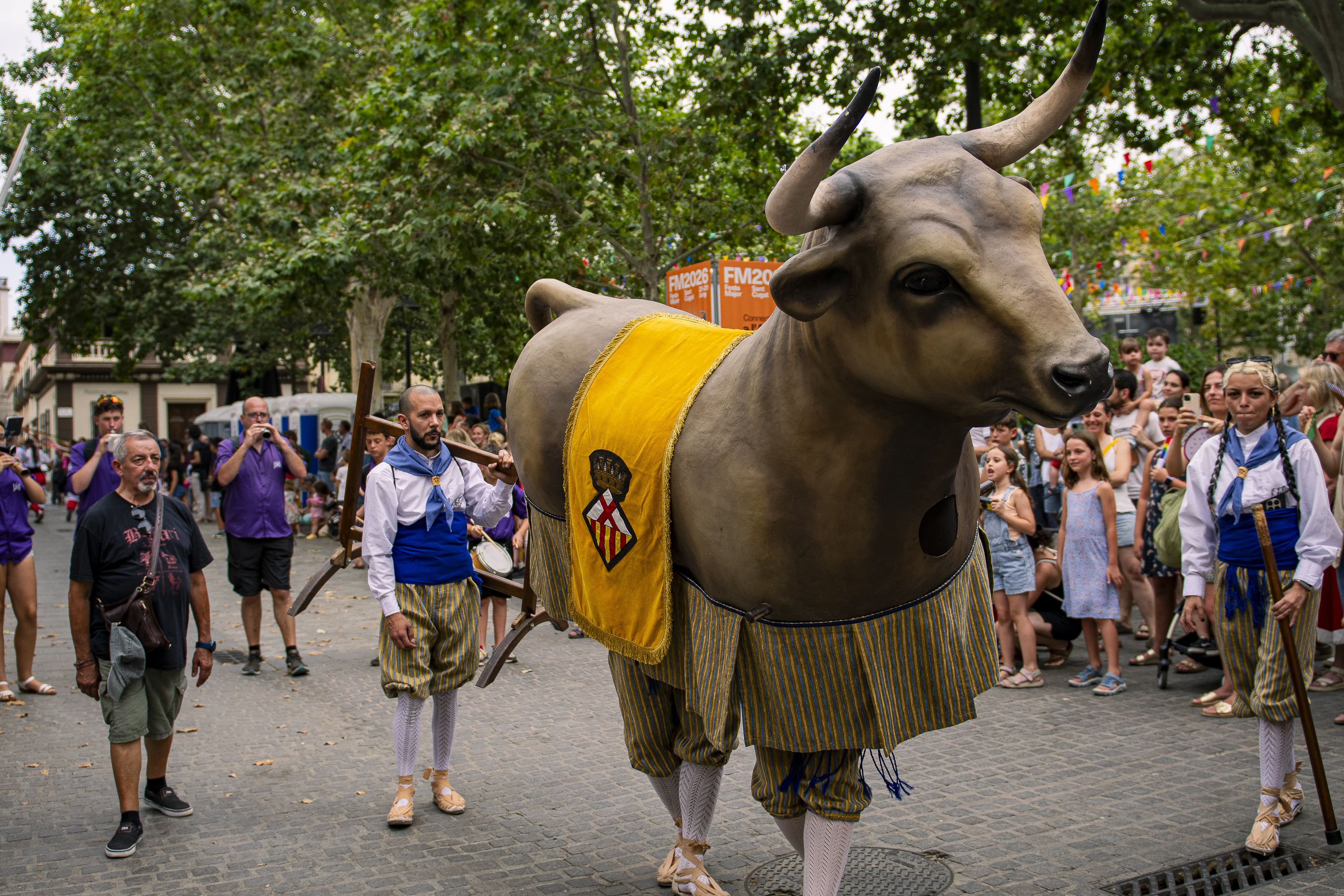 Cercavila de balls i entremesos. FOTO: Pol Rodríguez (TOT Sant Cugat)