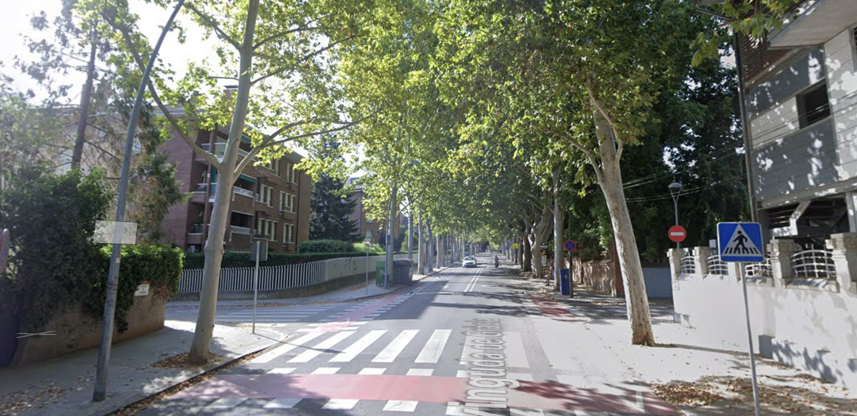 L'accident ha passat aquest dilluns, 29 de juny, a l'avinguda de Gràcia 