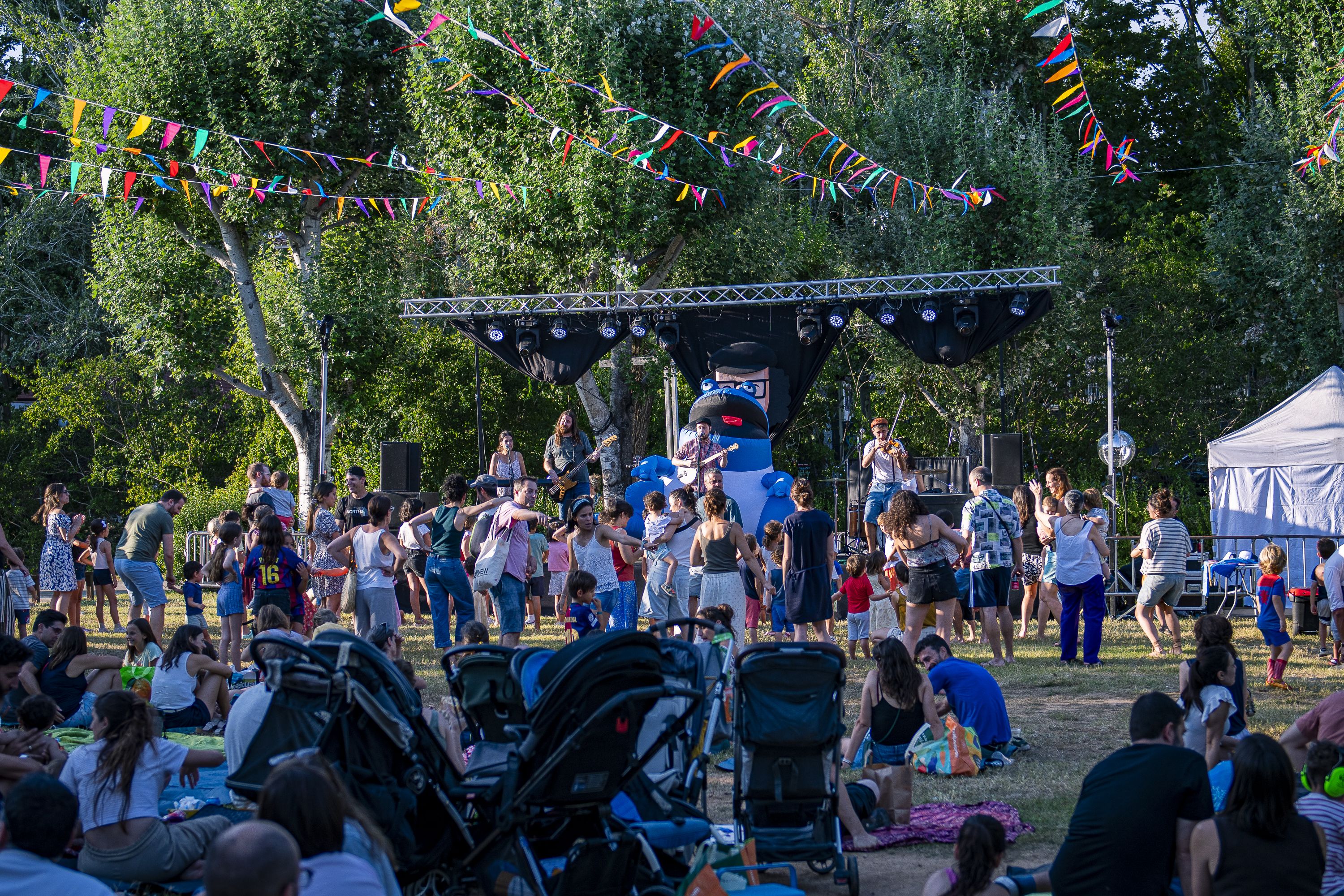 L'Estovallada al Parc Central. FOTO: Pol Rodríguez (TOT Sant Cugat)