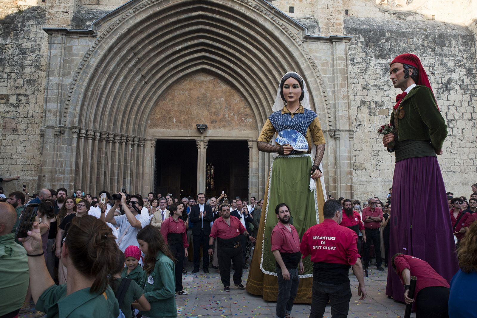 Esclat de Festa Major. FOTO: Bernat Millet (Tot Sant Cugat)