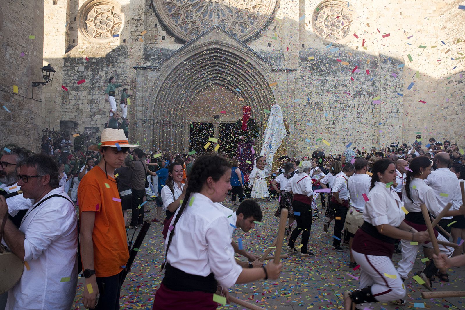 Esclat de Festa Major. FOTO: Bernat Millet (Tot Sant Cugat)