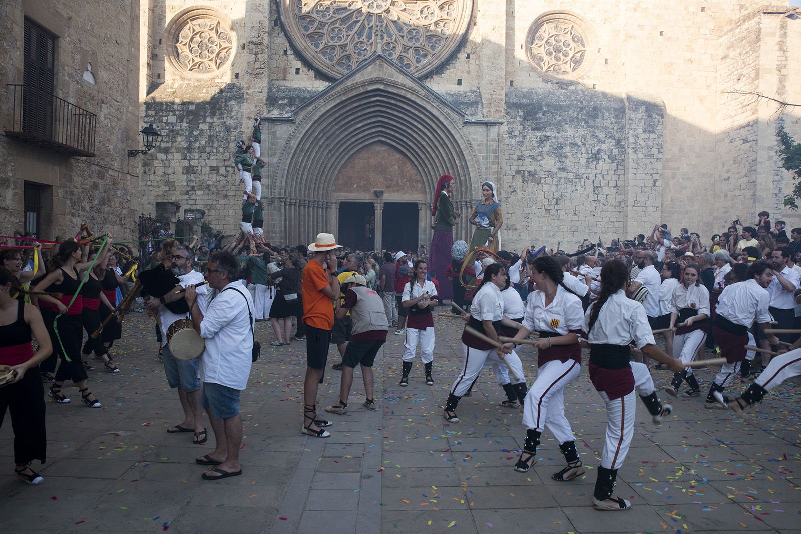 Esclat de Festa Major. FOTO: Bernat Millet (Tot Sant Cugat)