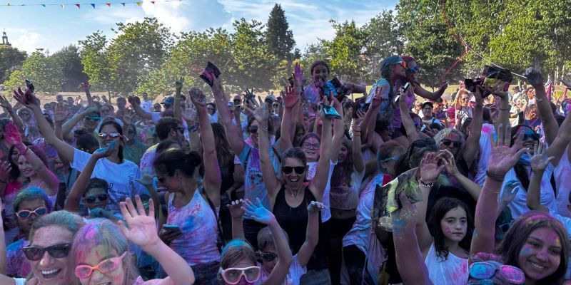 Festa Holi. 