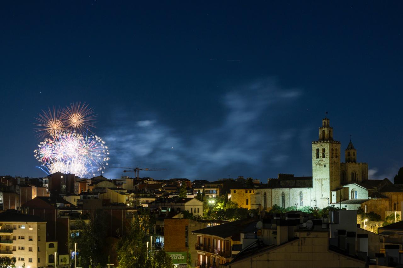 Castell de focs. FOTO: Ajuntament