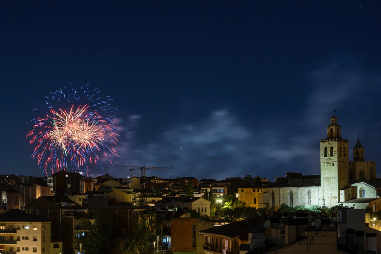 Castell de focs. FOTO: Ajuntament