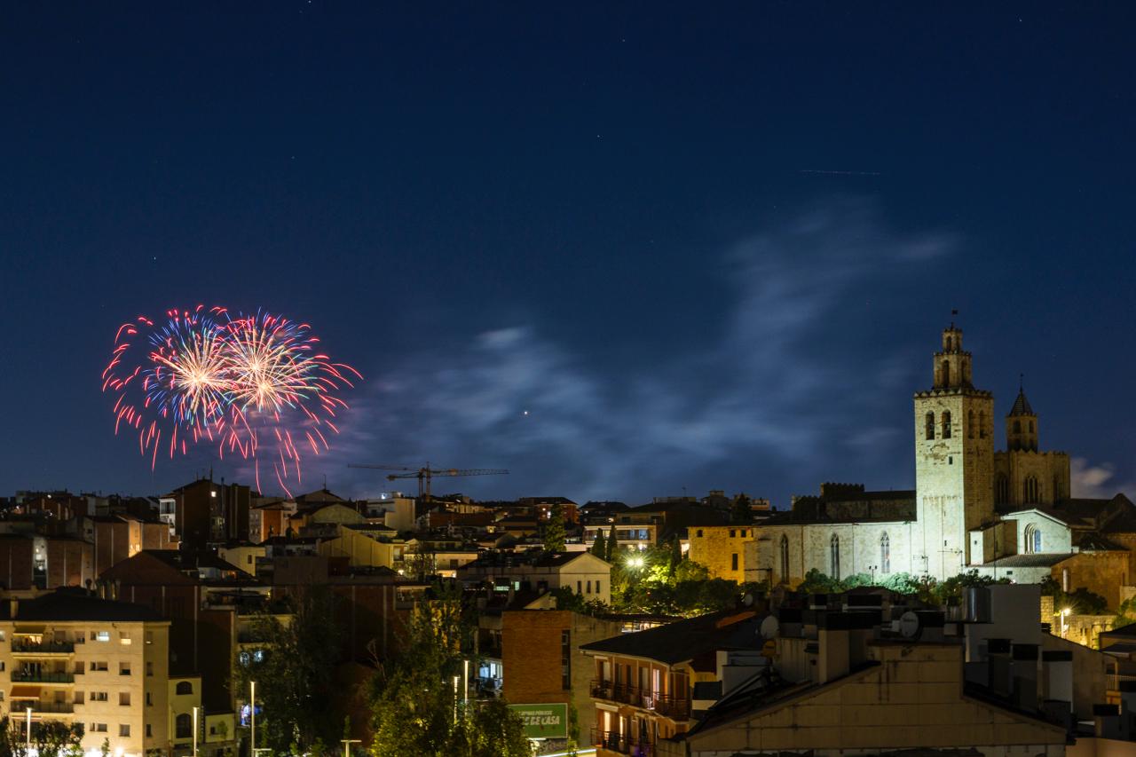 Castell de focs. FOTO: Ajuntament