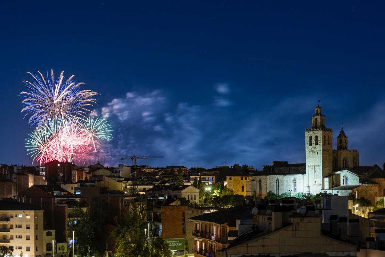 Castell de focs. FOTO: Ajuntament