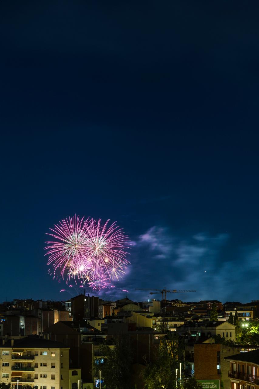 Castell de focs. FOTO: Ajuntament