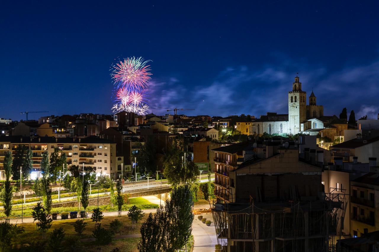 Castell de focs. FOTO: Ajuntament
