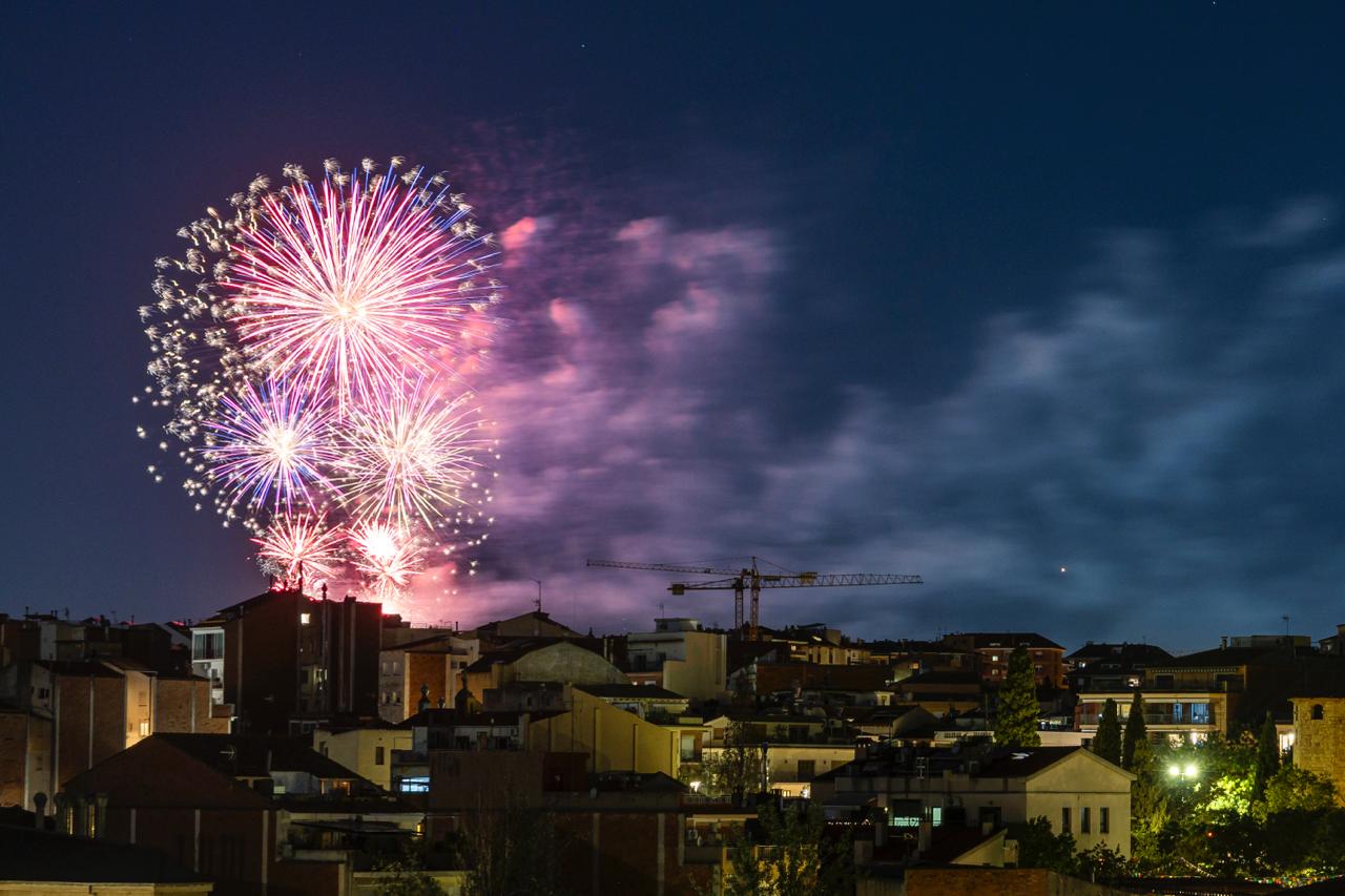 Castell de focs. FOTO: Ajuntament