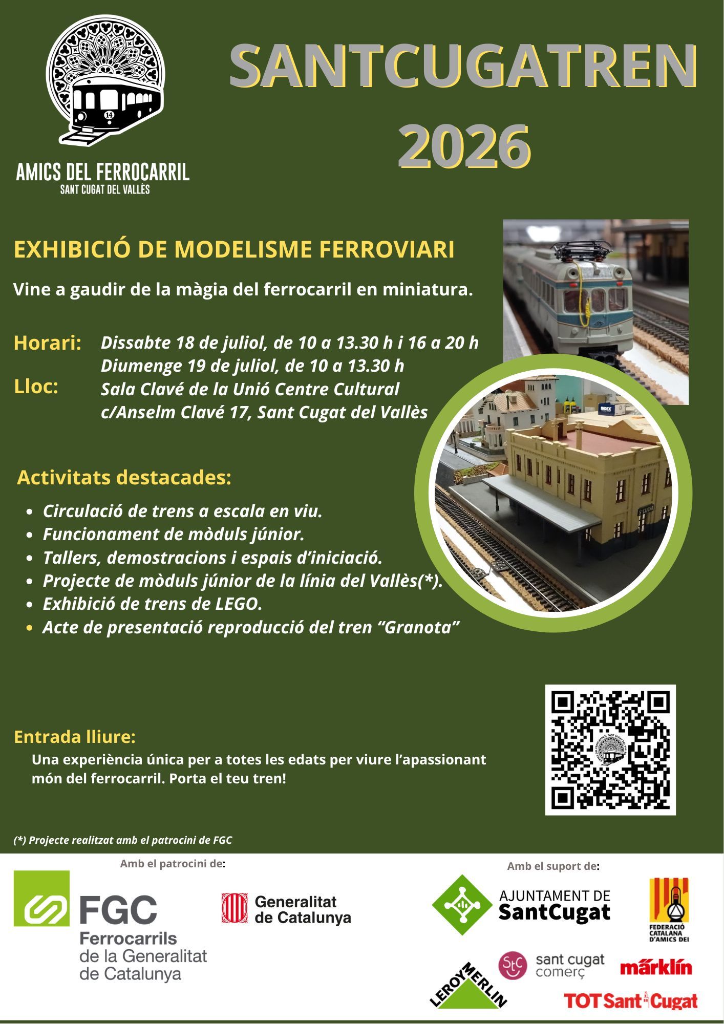 Cartell del Santcugatren 2025