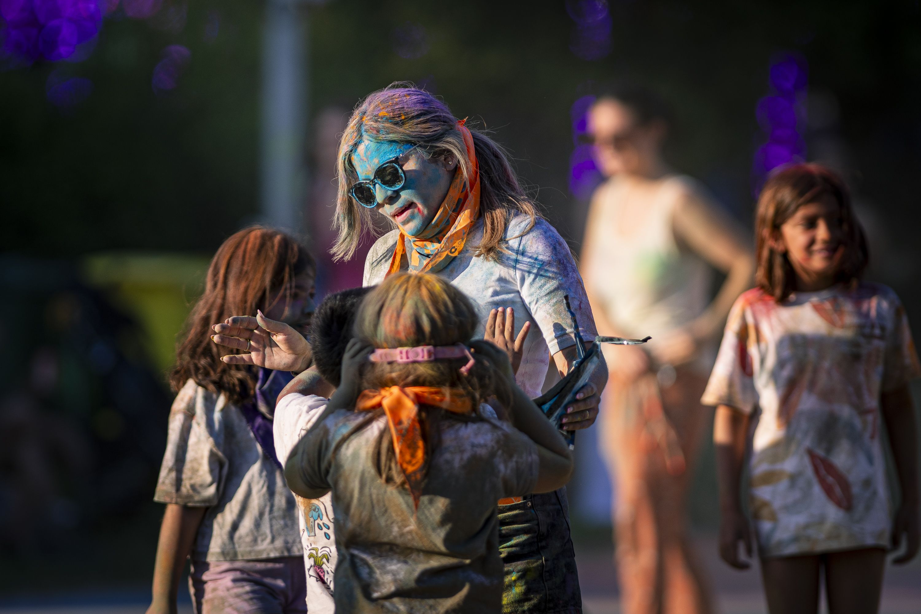 Festa Holi de la Festa Major de Mira-sol. FOTO: Pol Rodríguez (TOT Sant Cugat)