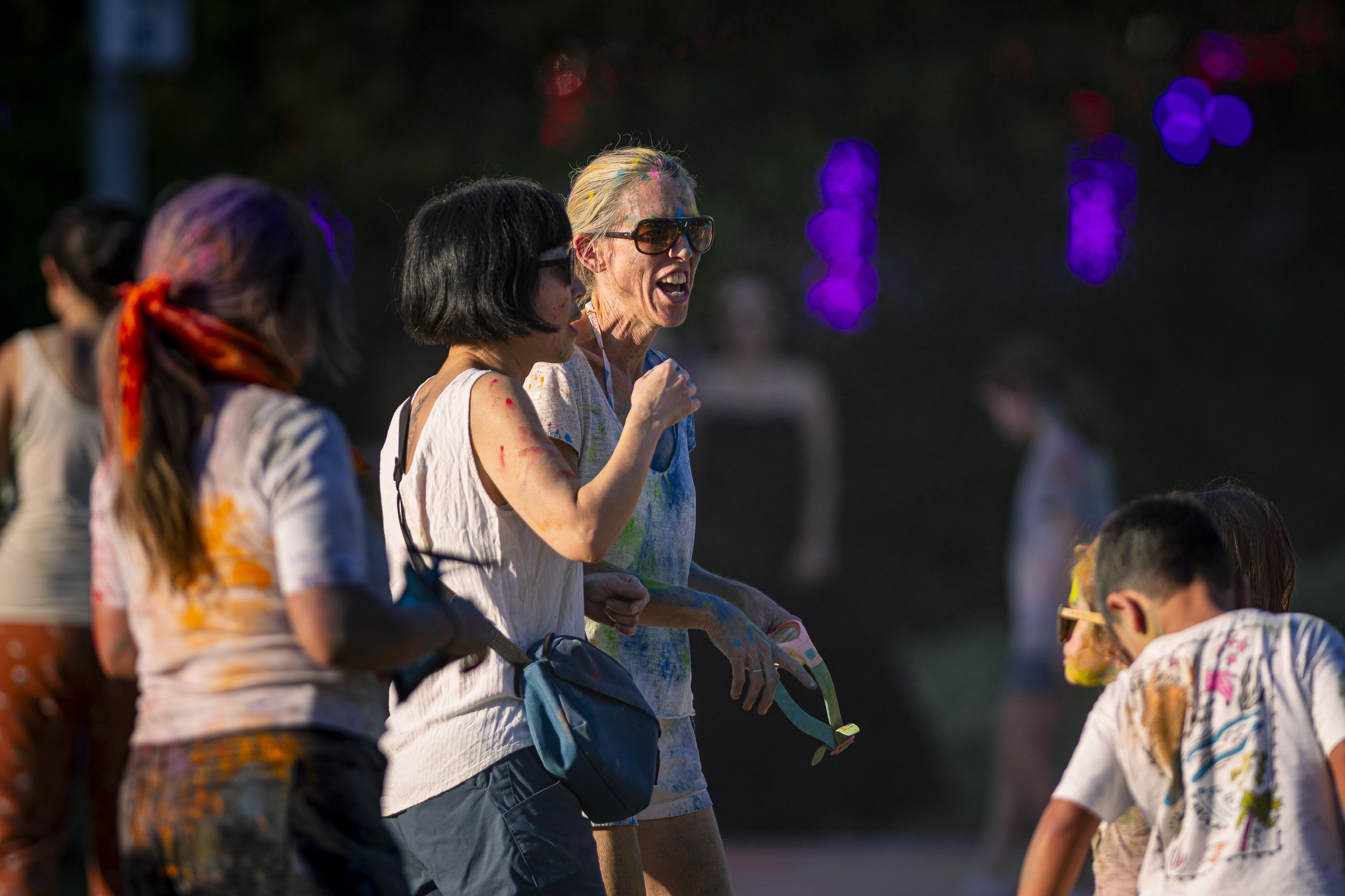 Festa Holi de la Festa Major de Mira-sol. FOTO: Pol Rodríguez (TOT Sant Cugat)