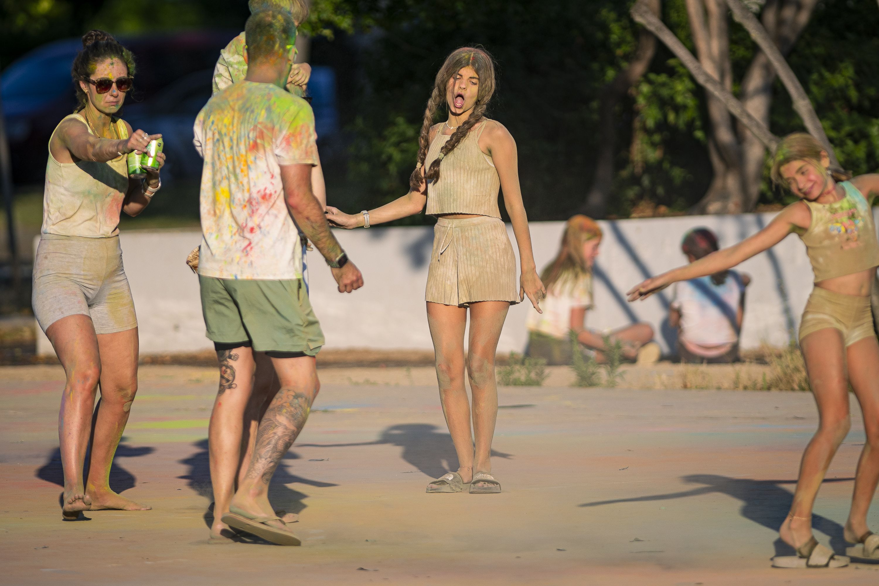 Festa Holi de la Festa Major de Mira-sol. FOTO: Pol Rodríguez (TOT Sant Cugat)