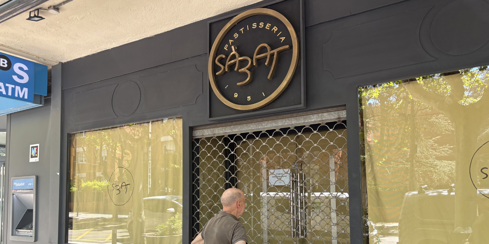 L'establiment de la Pastisseria Sàbat a la rambla de Ribatallada. FOTO: TOT Sant Cugat