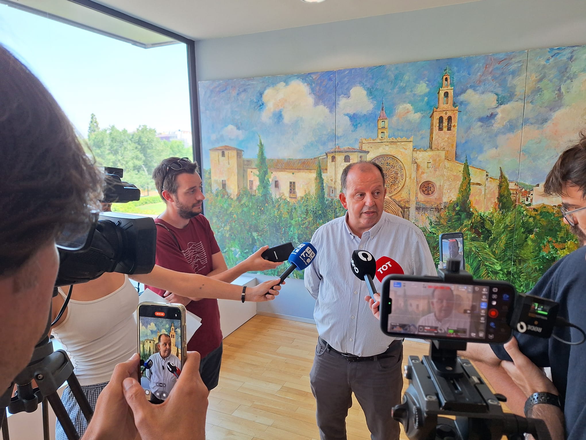 Carles Brugarolas, tinent d'alcaldia d'Economia de Sant Cugat FOTO: Ajuntament