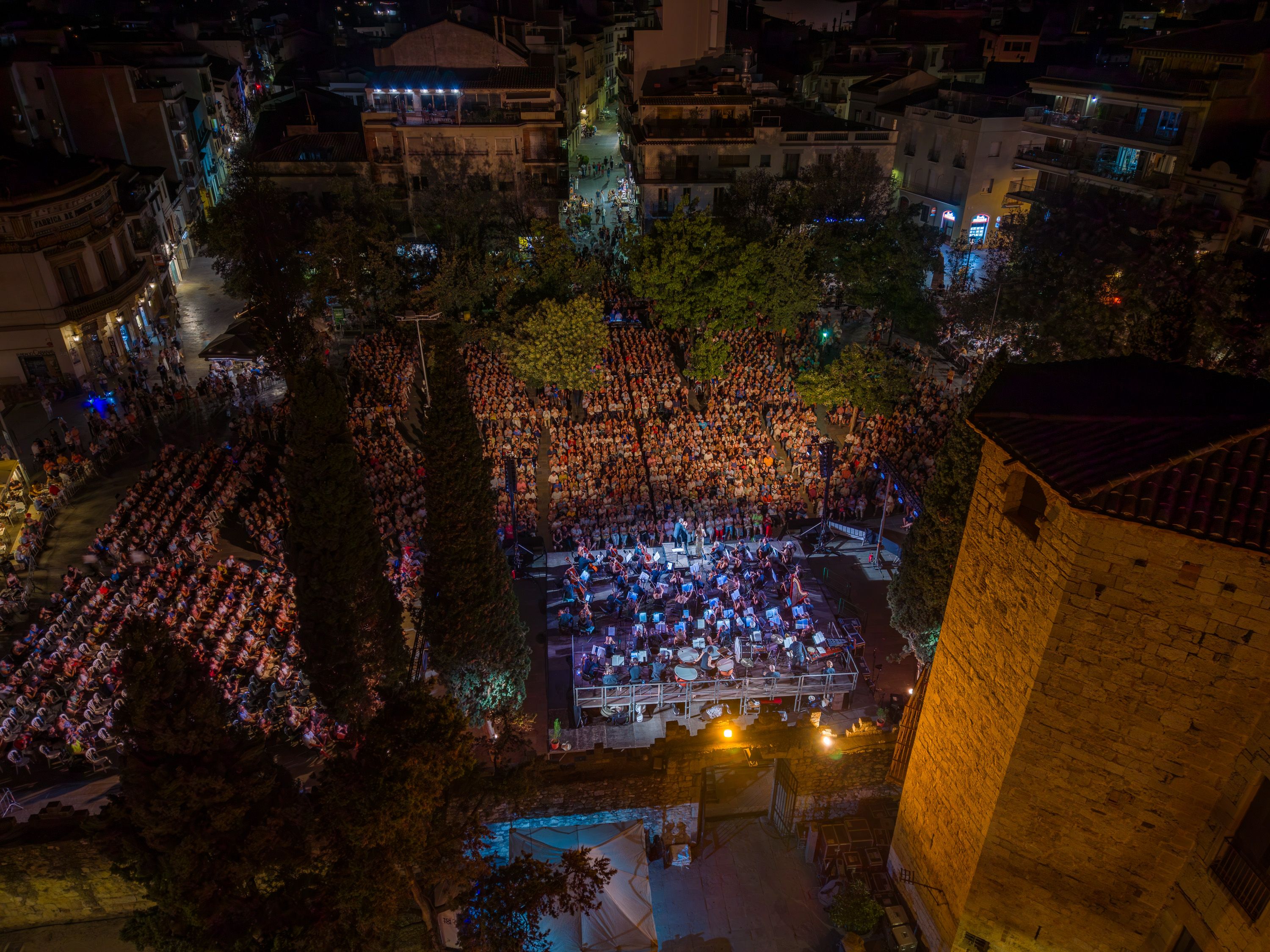 'Concert per a una nit d’estiu' de l'Orquestra Simfònica de Sant Cugat. FOTO: Jaume Benet