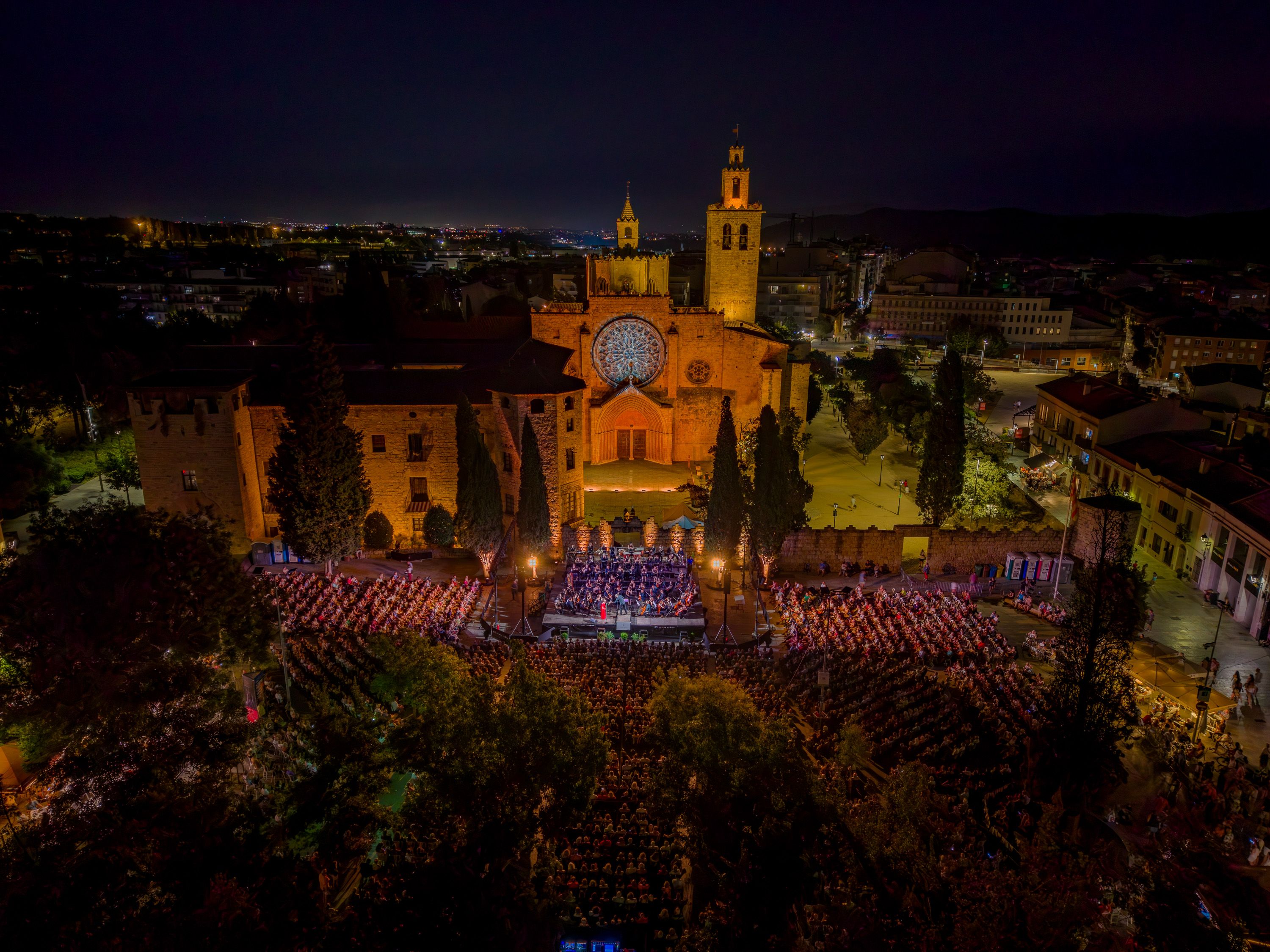 'Concert per a una nit d’estiu' de l'Orquestra Simfònica de Sant Cugat. FOTO: Jaume Benet