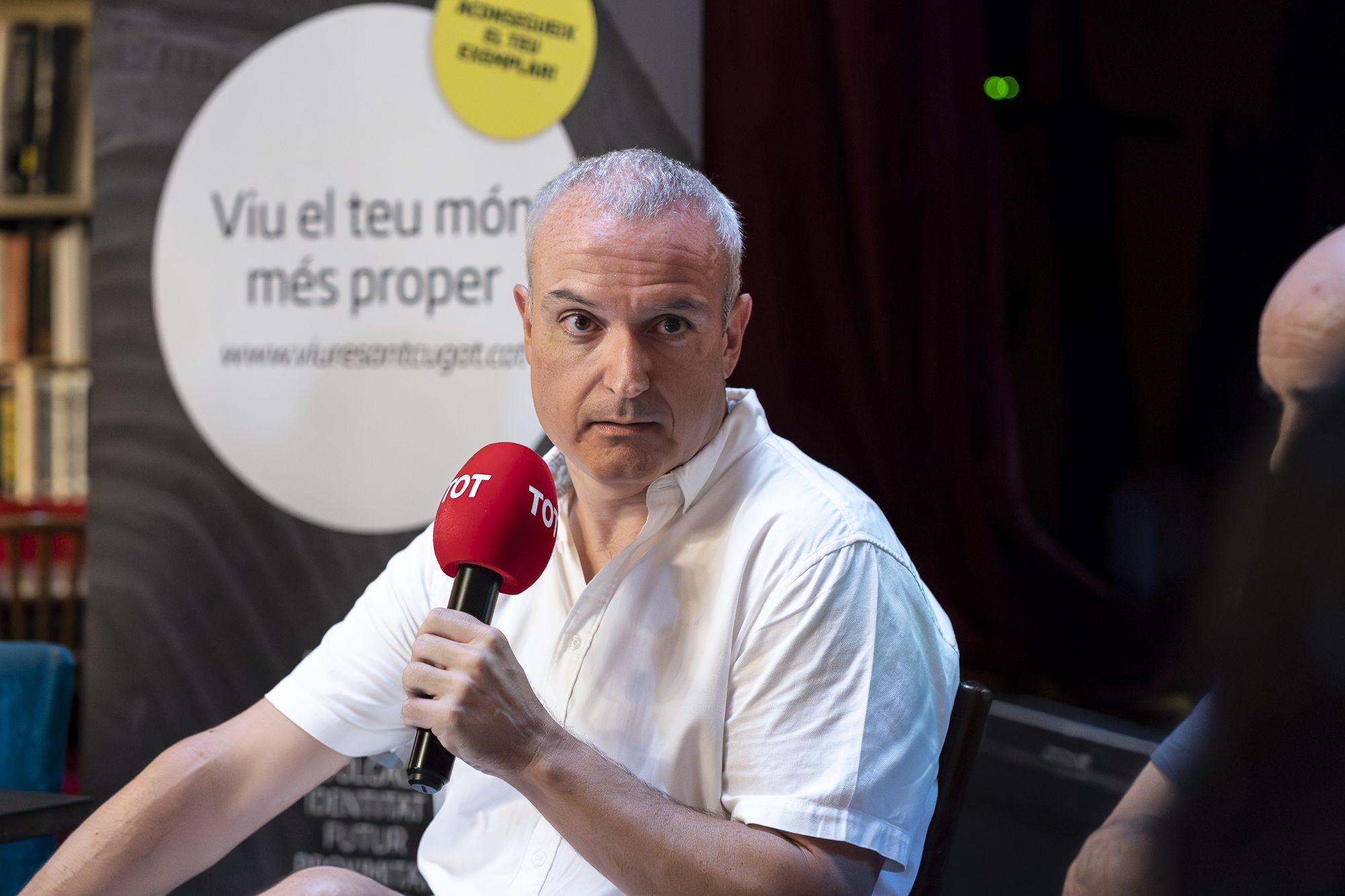 Debat a Volpelleres, Parc Central i Colomer del cicle 'Els barris al centre'. FOTO: Mireia Comas