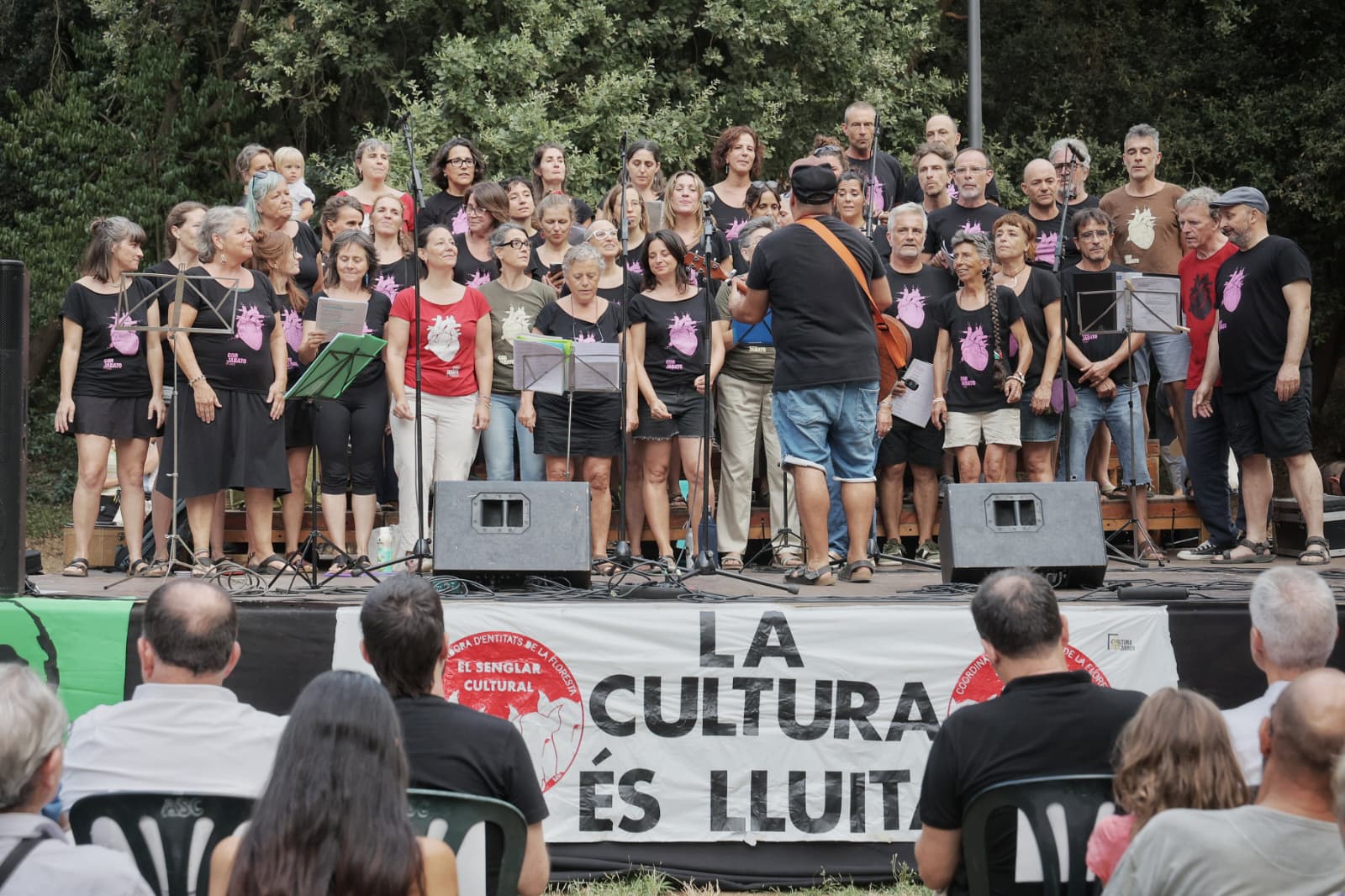 Pregó de la Festa Major de la Floresta. FOTO: Ajuntament