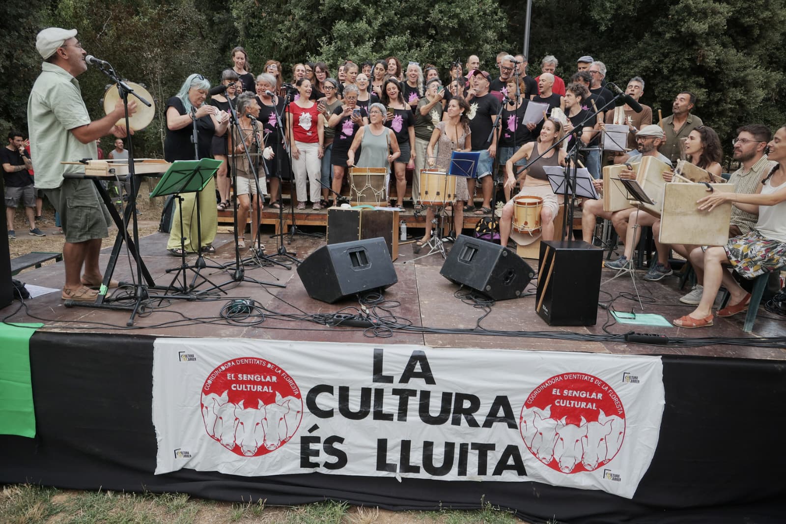 Pregó de la Festa Major de la Floresta. FOTO: Ajuntament