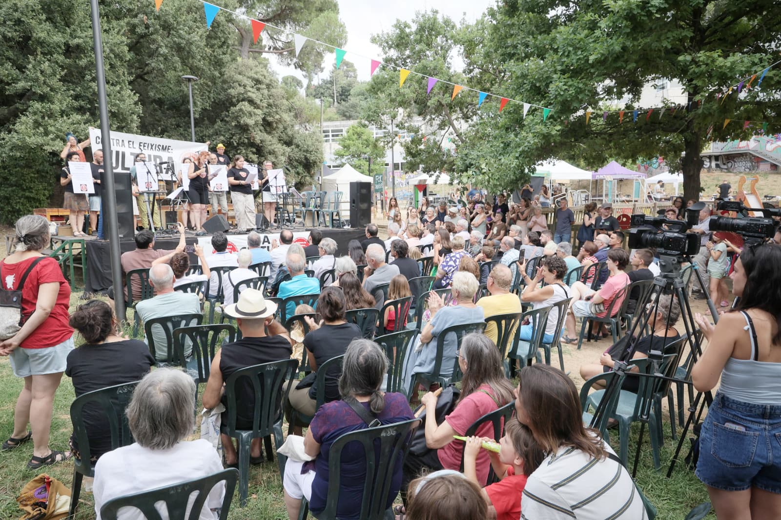 Pregó de la Festa Major de la Floresta. FOTO: Ajuntament